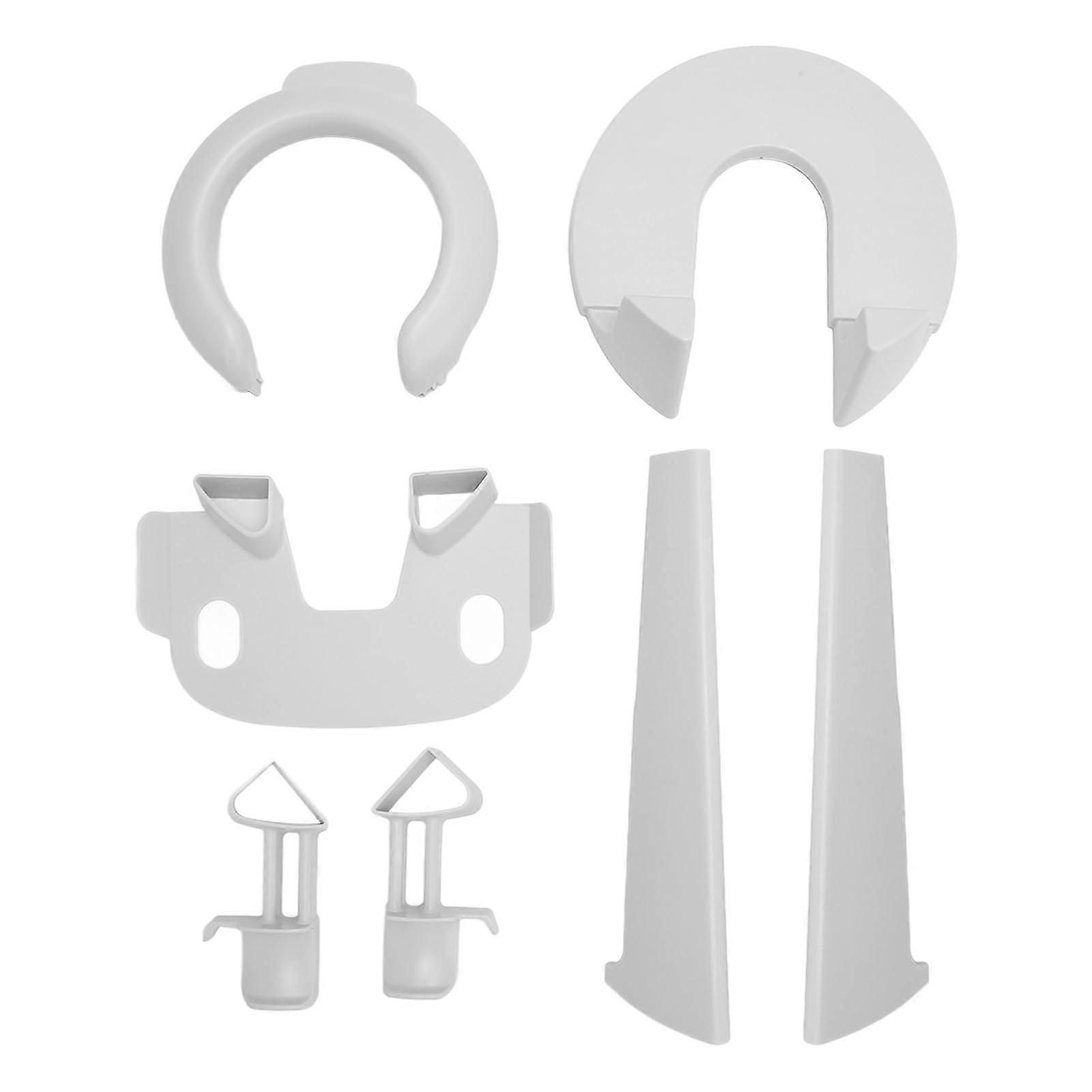 Support VR pour Quest 1 2 pour Rift S, base ronde universelle stable, installation facile, support d'affichage pour casque VR, blanc