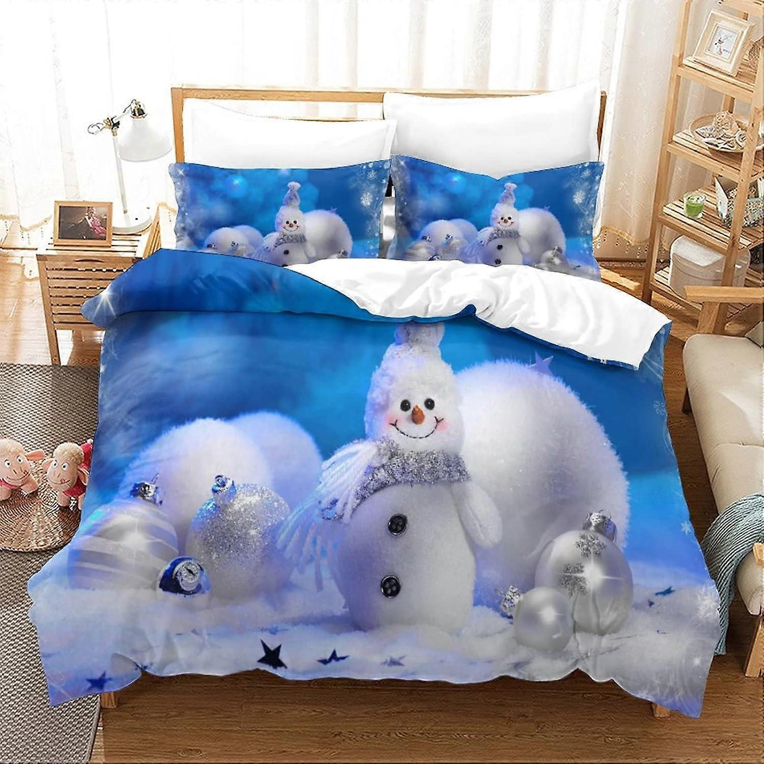 Biancheria Da Letto Di Natale Copripiumino In Microfibra, Buon