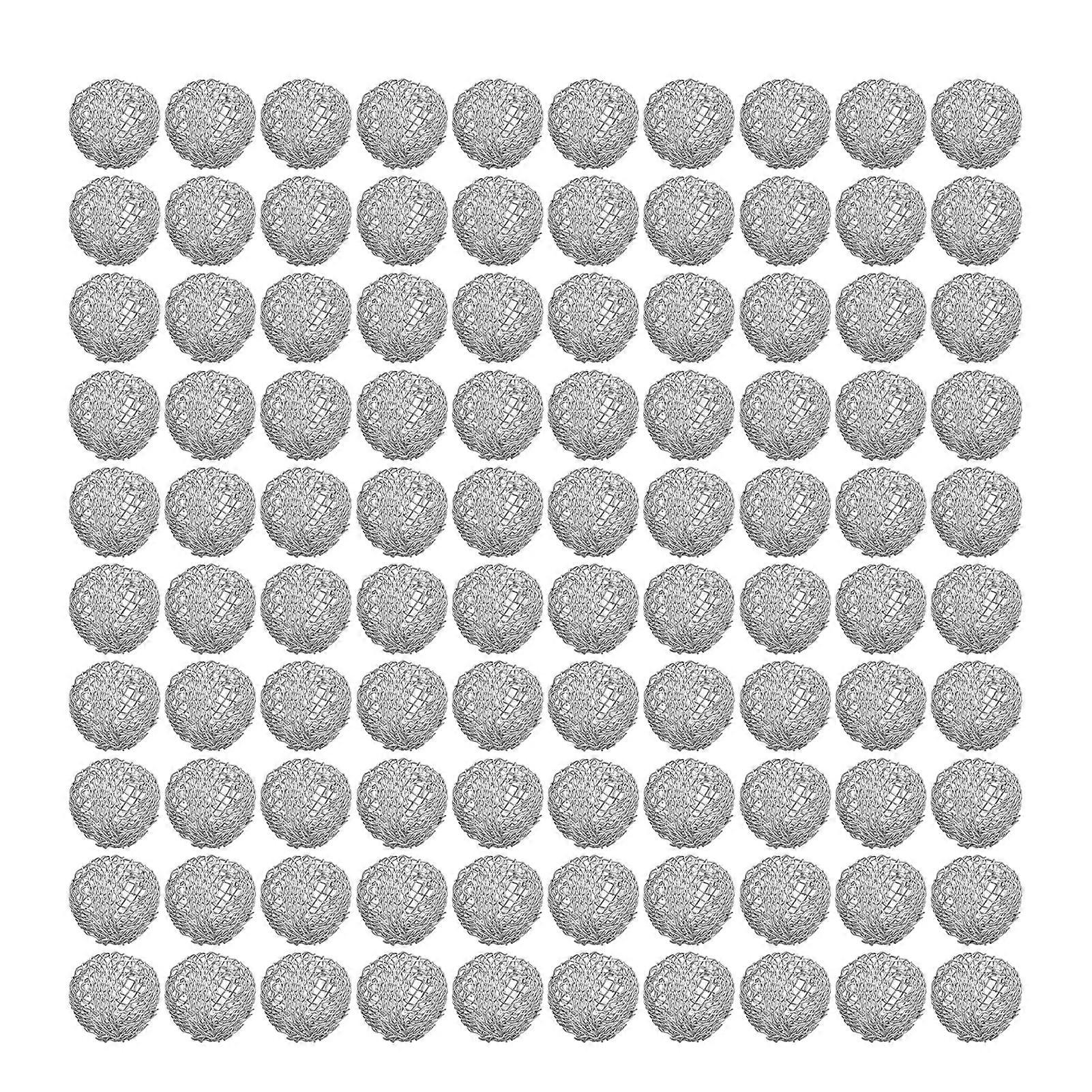 100Pcs φίλτρο οθόνης σφαιρών πίπας καπνού 16mm πλένεται για το κάπνισμα