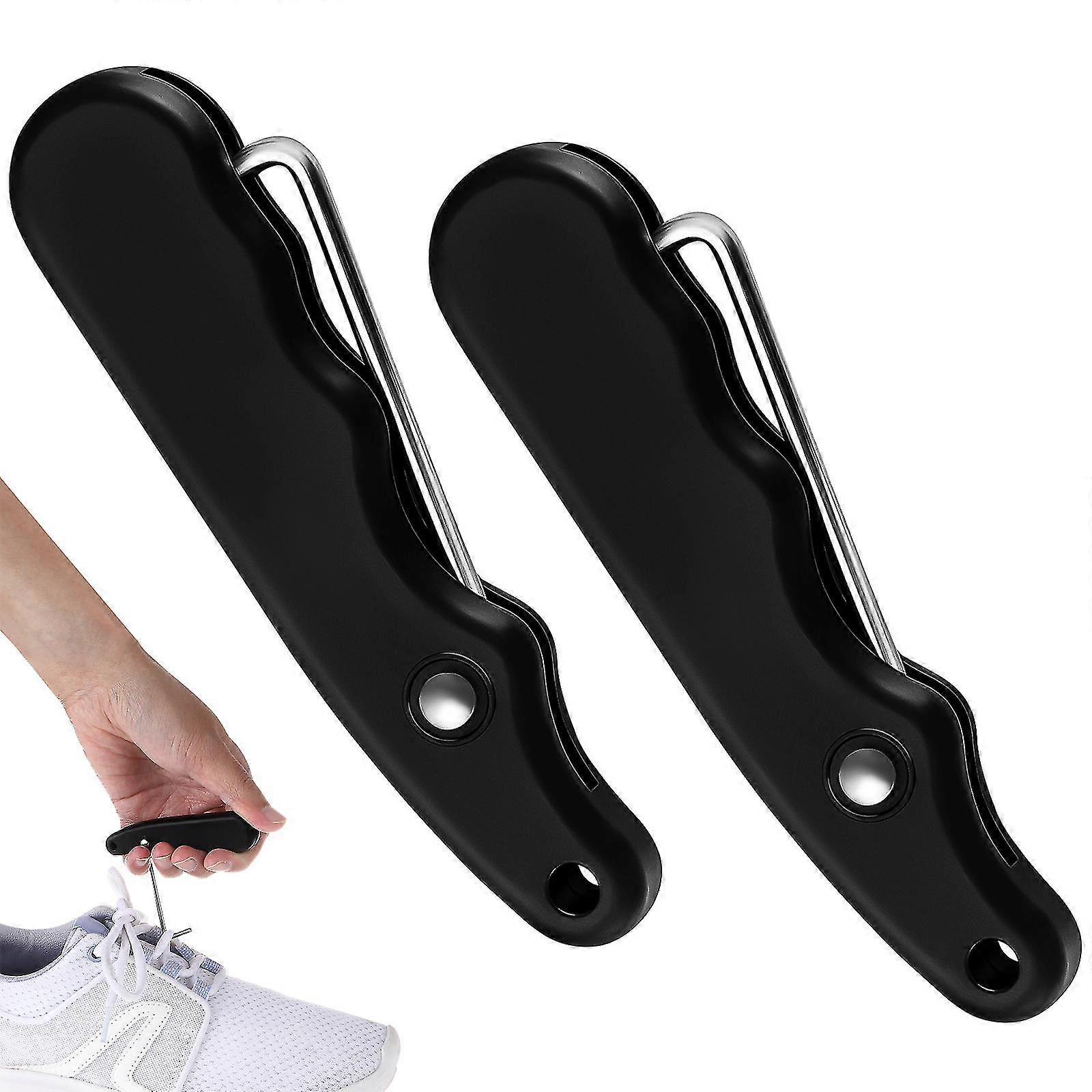 2 τεμ Παγοπέδιλα Skate Lace Tighteners Skate Lace Puller Εργαλεία Φορητό πτυσσόμενο Lace Tighteners Αξεσουάρ