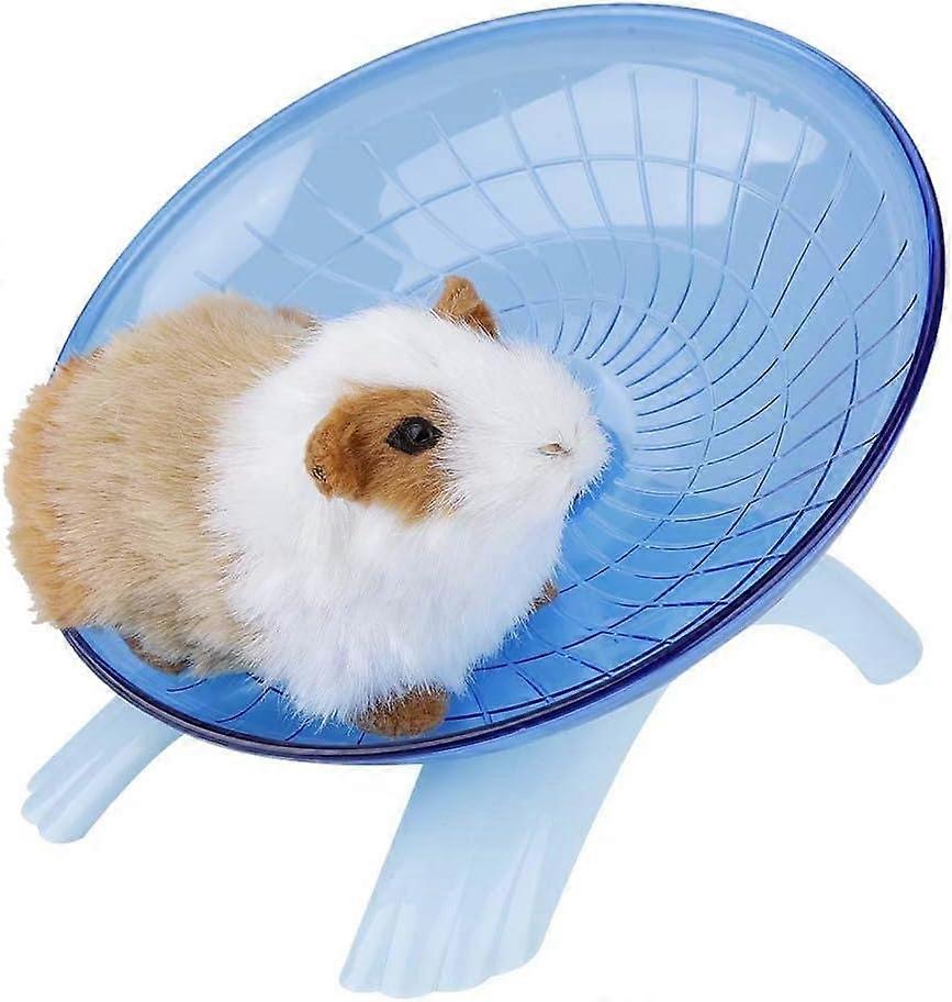 Zerodis Exercise Wheels For Small Animals Cute Hamsters Running Jogging Hamster Exercise Toy(Blue)