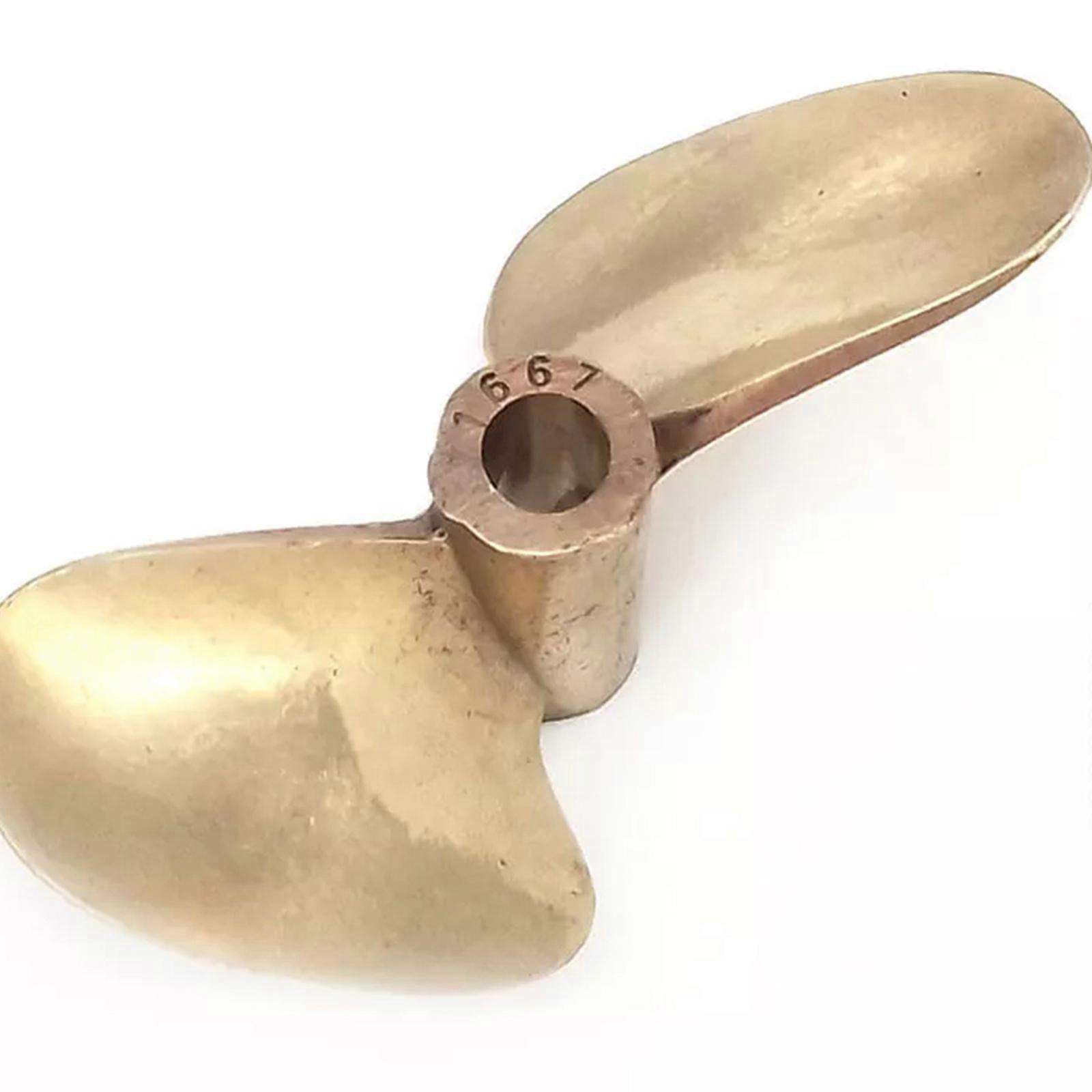 RC-Bootspropeller 1/4 Zoll P1.6 65 mm 6,35 mm Kupferpropeller für RC-Boot O Vee MONO-Boot