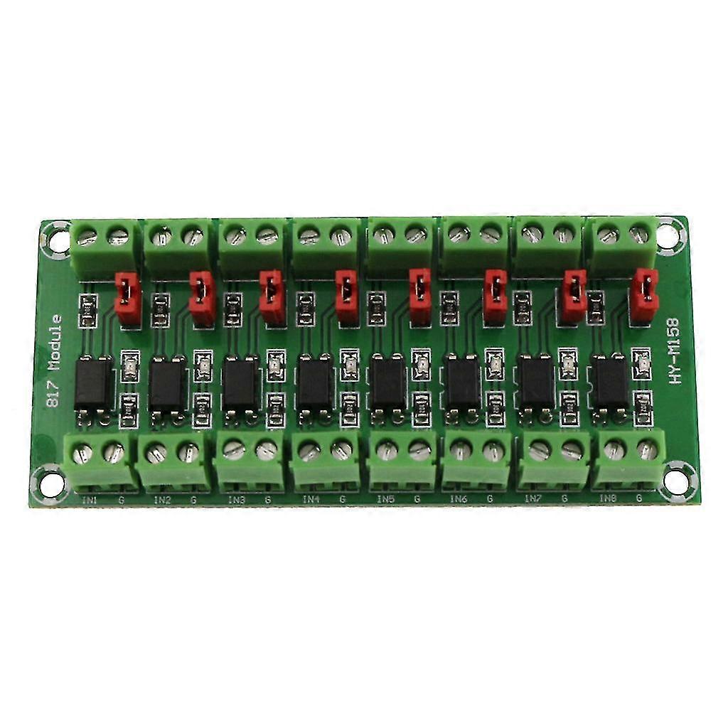 3.6-30v Driver Isolated Module Pc817 8-channel Optocoupler Isolation Board