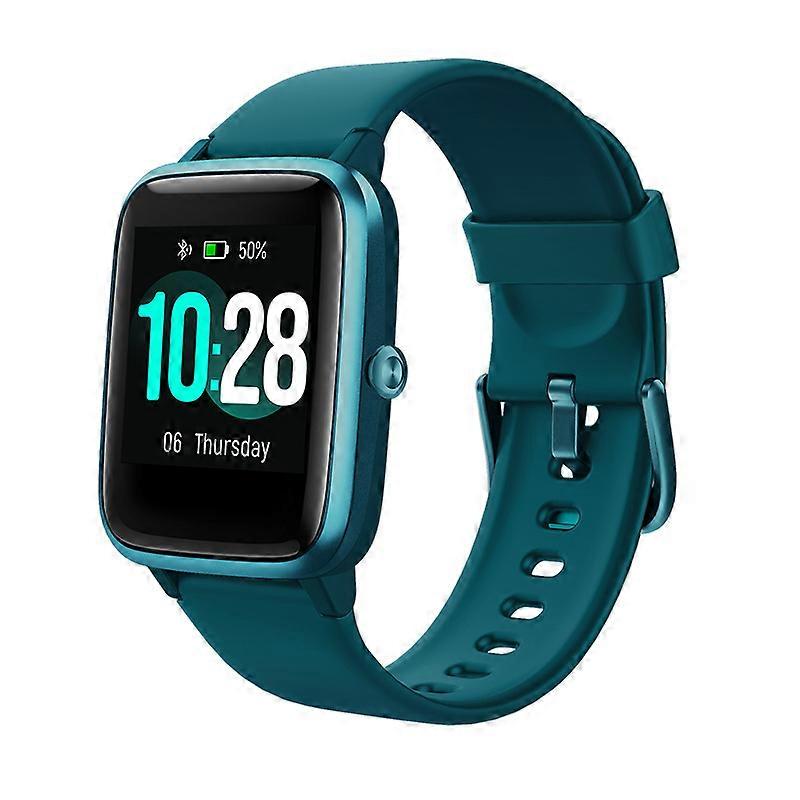 ID205L Smart Watch HR Heart Rate Sleep Monitor IP68 Waterproof Activity Fitness Tracker Step Counter Watch Green