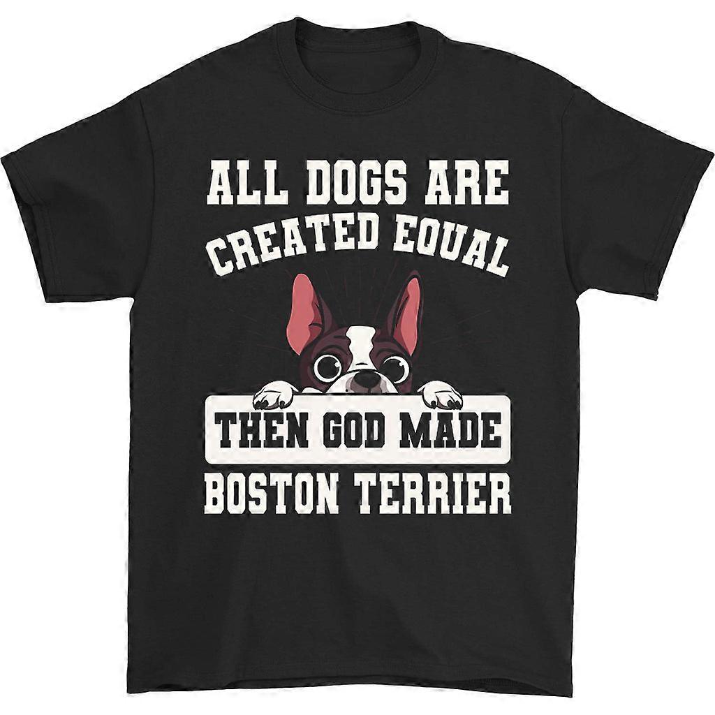 Then God Made Boston Terrier T-shirt