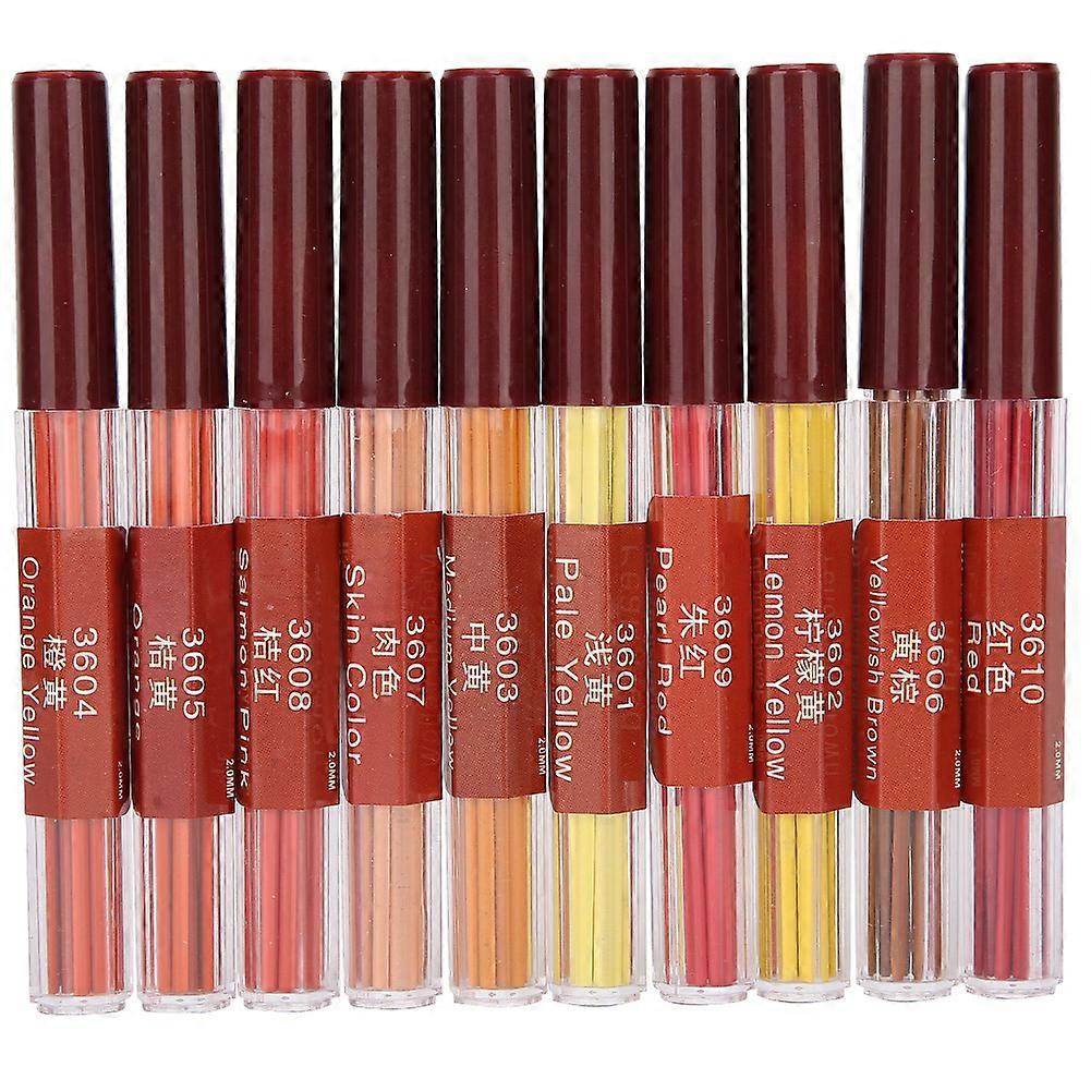 2.0mm Mechanical Pencil Colored Leads Core Replacement Accessories for Anime Project Designing