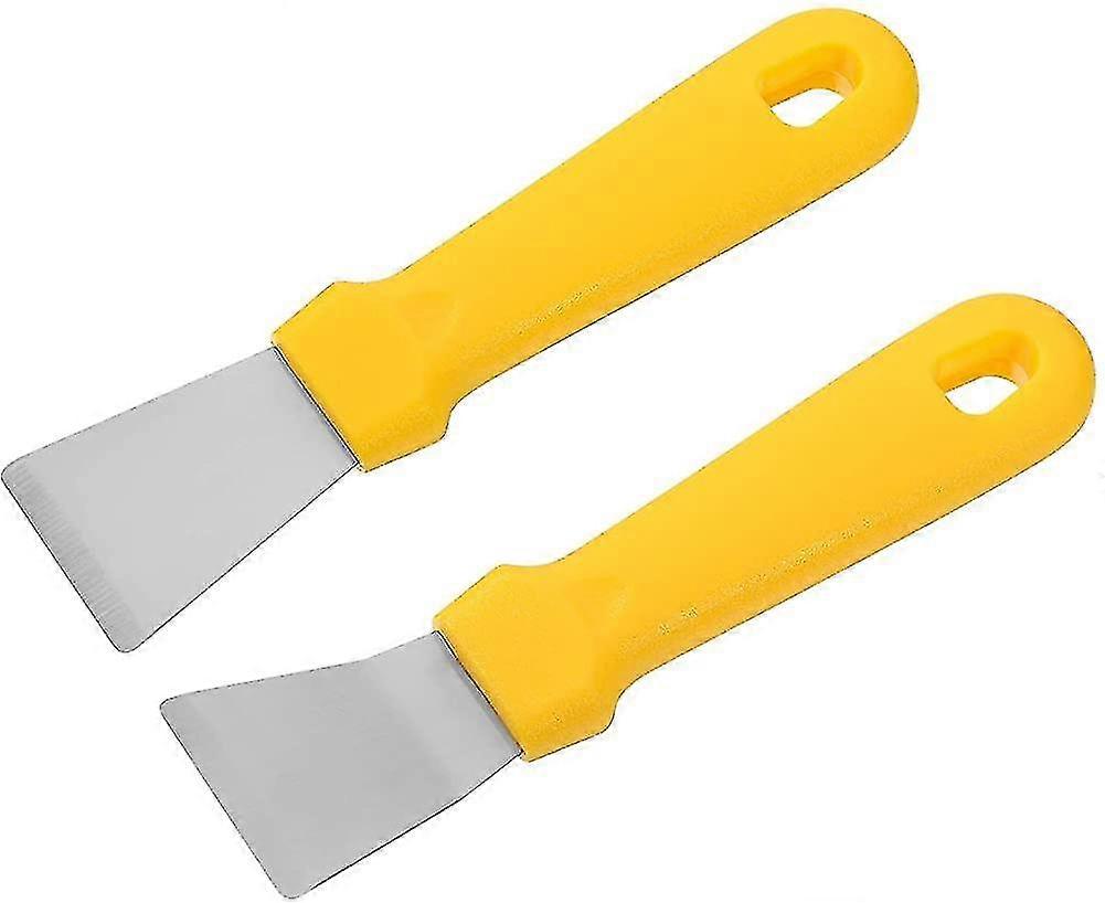 2pcs Stainless Cleaning Scraper For Ovens ,stoves ,induction Hob