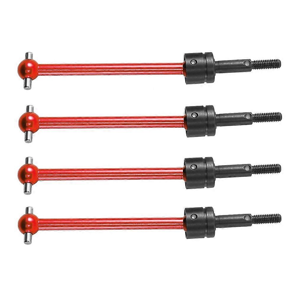 4Pcs Metal Universal Drive Shaft CVD (64mm) for TT02B -02B DT02 DT03 DF02 RC Car Upgrade Parts Acce