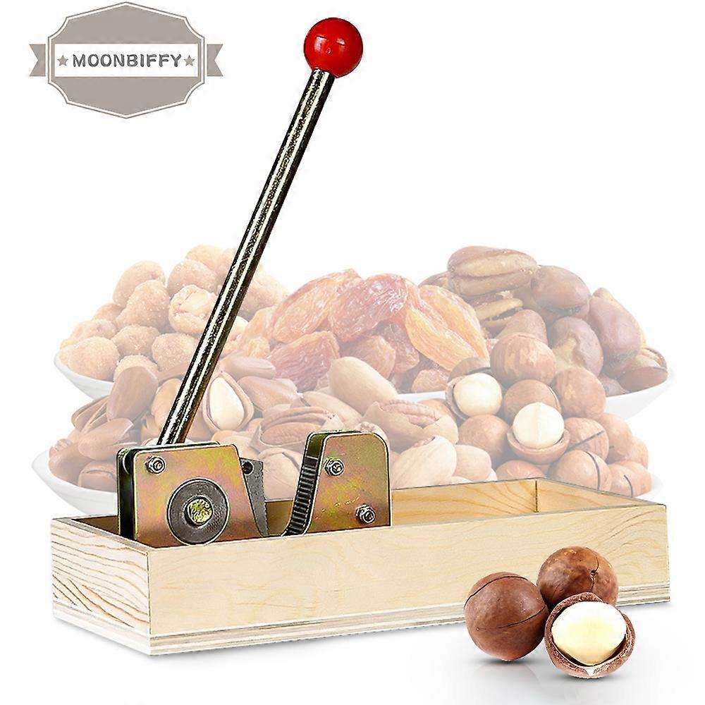Rustproof Macadamia Opener Multipurpose Durable Tongs Walnut Tool Non Slip Metal Kitchen Nut Cracker With Handle Peeling Machine
