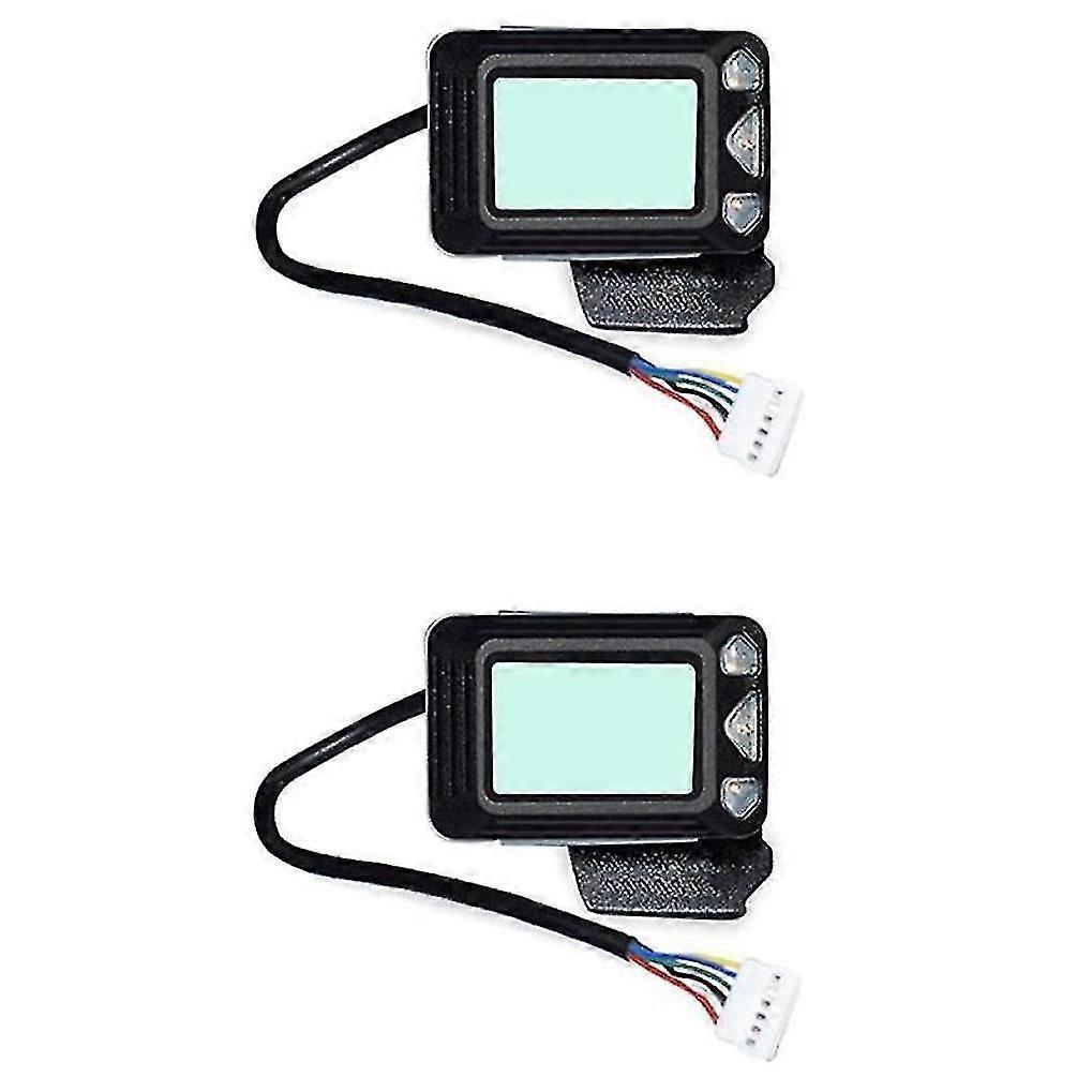 2pcs 24v 36v Adjustable Electric Scooter Instrument Display Screen Switch Accelerator For 5.5 Inche