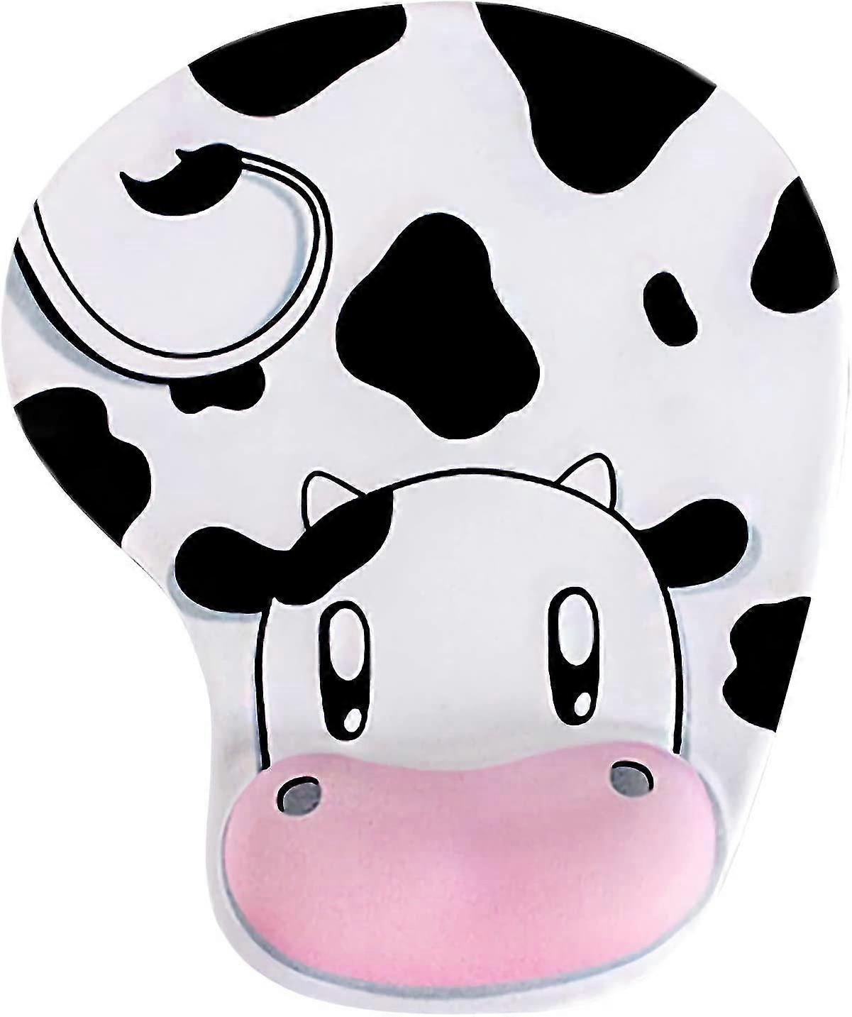 Mouse Pad Ergonomic Mouse Pad Wrist Protection Elastic Gel Wrist Rest$ Anti-slip Rubber Base Mouse Pad With Wrist Support$ Cartoon Mouse Pad Wrist Sup