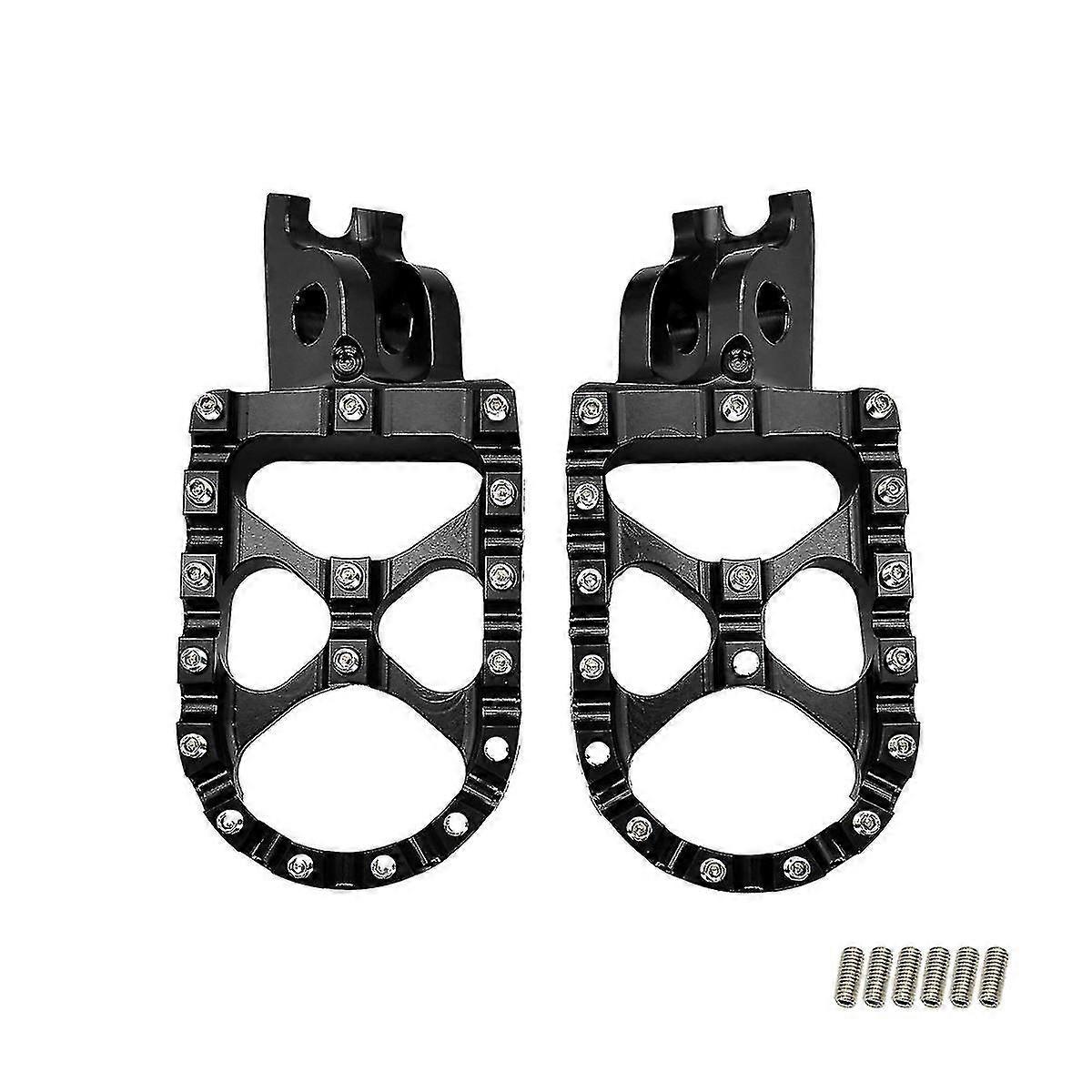 Cycle Cnc Footrest Footpegs Foot Pegs Pedals For Kaw Kx250f Kx450f 2006- Kx250x Kx450x -2023 Klx450r 2008-2013