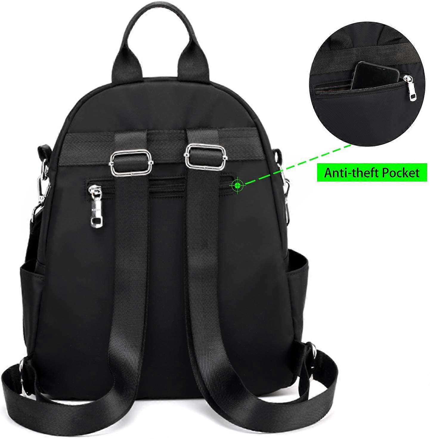 Black And Gold Backpack Navor Women display picture 2