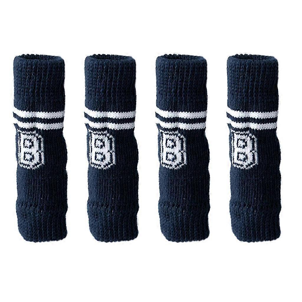 4 kpl Koiran sukat Neulotut lämpimät polvisuojat Lemmikkieläinten polvisuoja talveksi