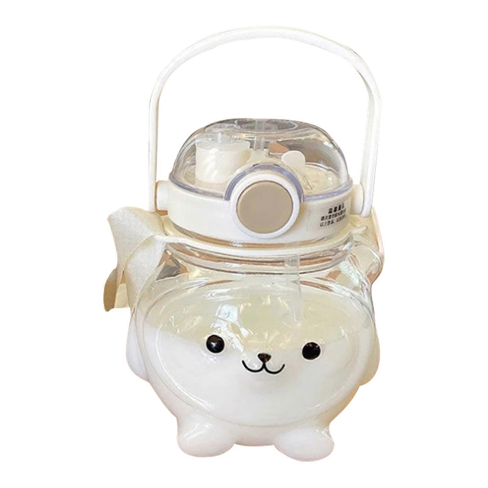 Large Capacity Simple Straw Cup Water Cup Student Korean Version High Value Cute