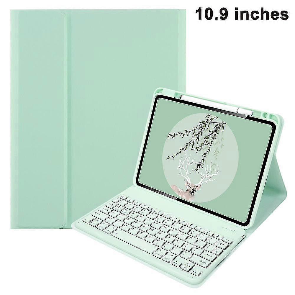Keyboard Case Compatible With Ipad Air 4 10.9-inch 2020 - Soft Tpu Back Cover With Magnetically Detachable Bluetooth Keyboard (4. Generation, 2020 Mod