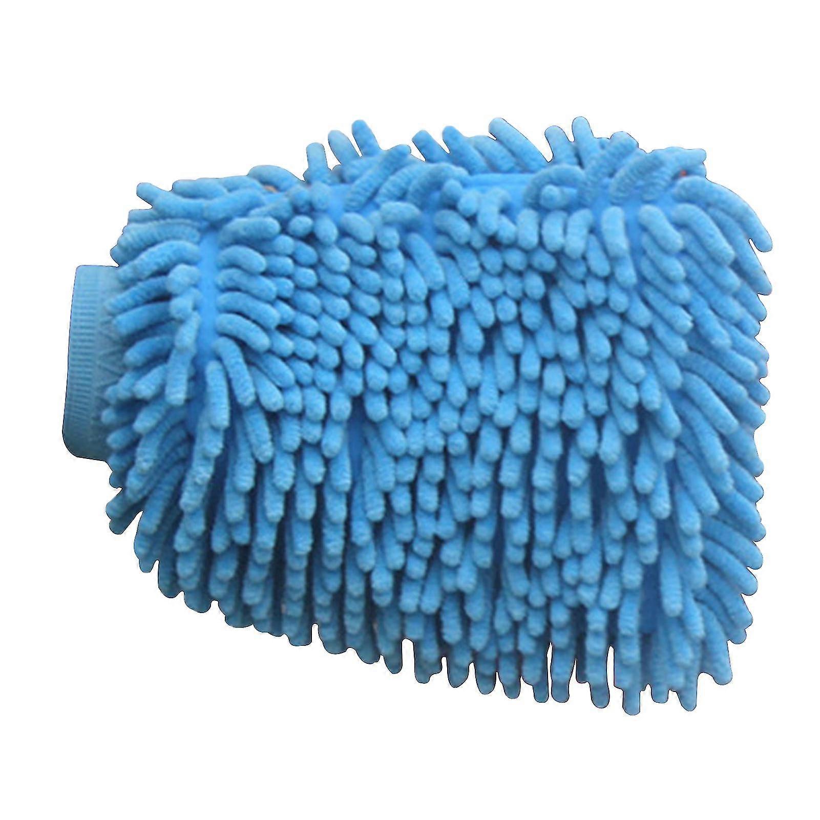 Practical Scratch Free Car Wash Mitt Waterproof Double Sided Soft Microfiber SUV