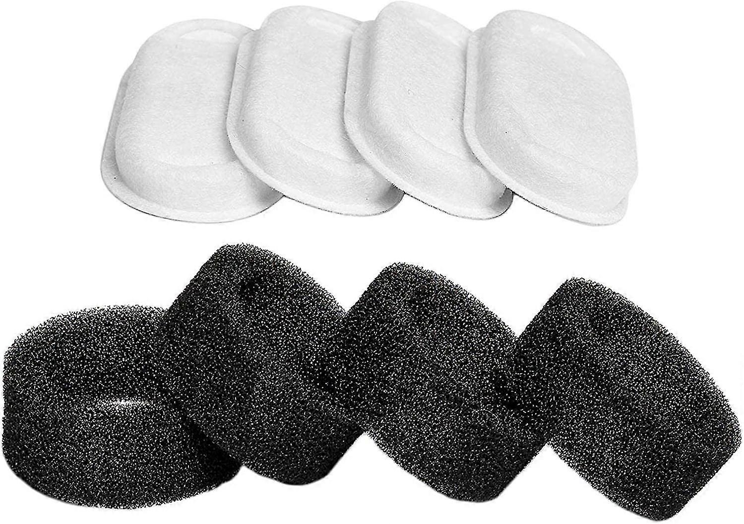 Replacement Filters With 4 Sponges Activated Carbon Water Flow For Stainless Steel 67oz/2l