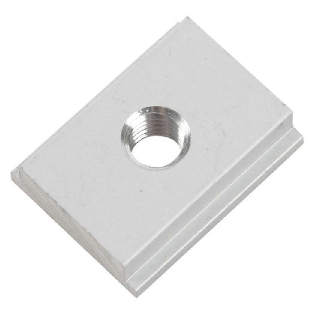 8pcs Plate Pressing Block M6 Small Slider T Groove Woodworking Tool