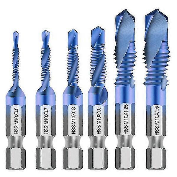 Hex Screw Thread Metric Tap Drill Bits Screw Machine Hss Compound Drill Hand For