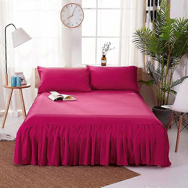 Sanding Bedspread Solid Color  (1PCS Bedspread + 2PCS pillowcase)