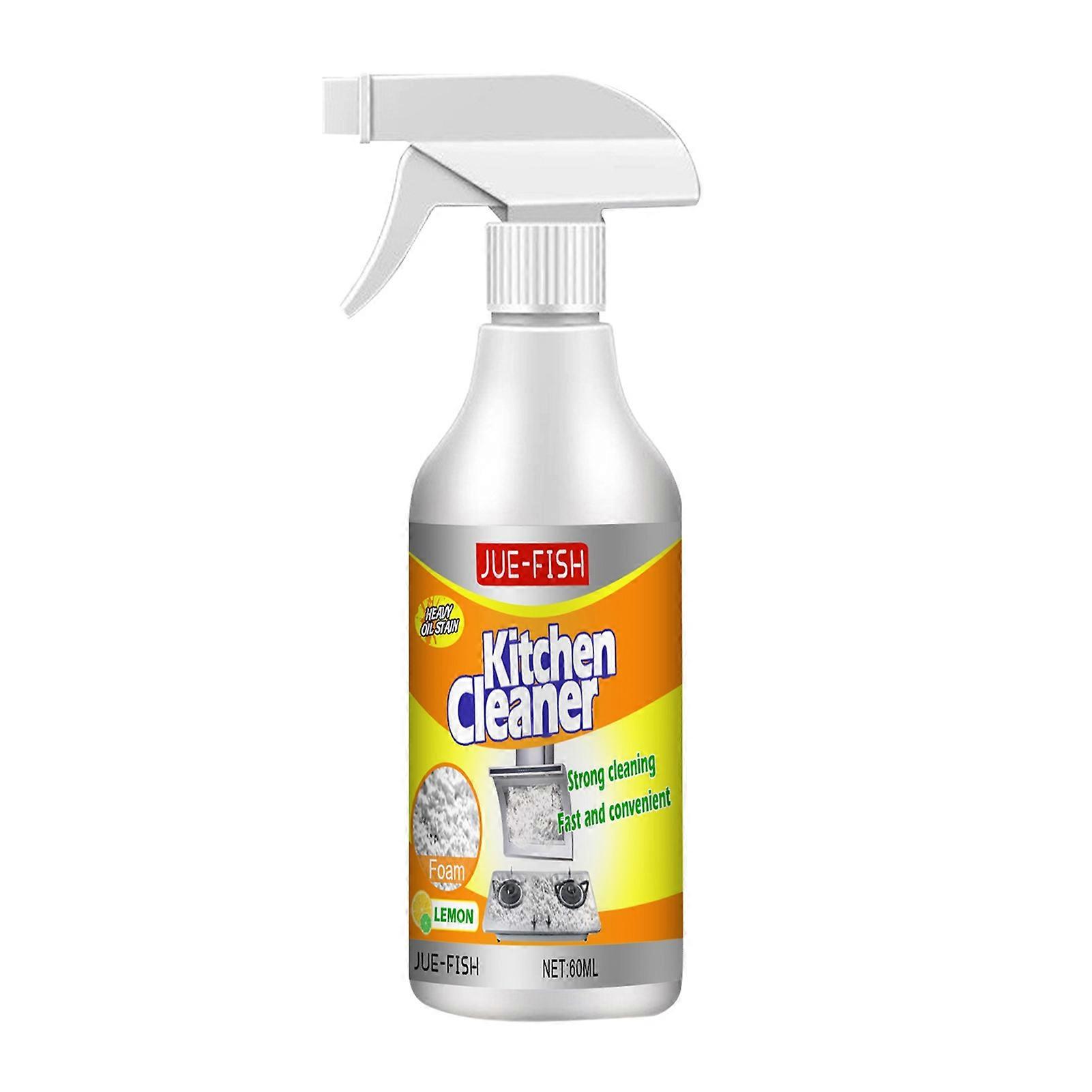 60ML Grease Cleaner Eco-friendly Multipurpose Effective Concentrated Fast Acting Remove Stains Portable Range Hood Kitchen Degreaser for Home