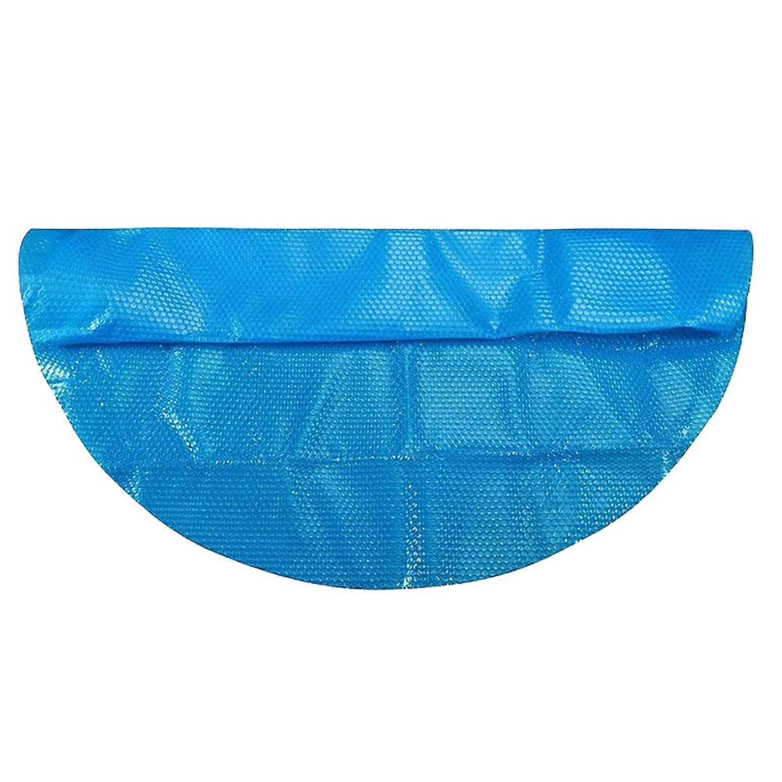 Outdoor Bathtub Cover Heart Shape Air Bubble Texture Reduce Evaporation UV Protected Insulating Prevent Splinters Solar Blanket Above-Ground Pools Pro