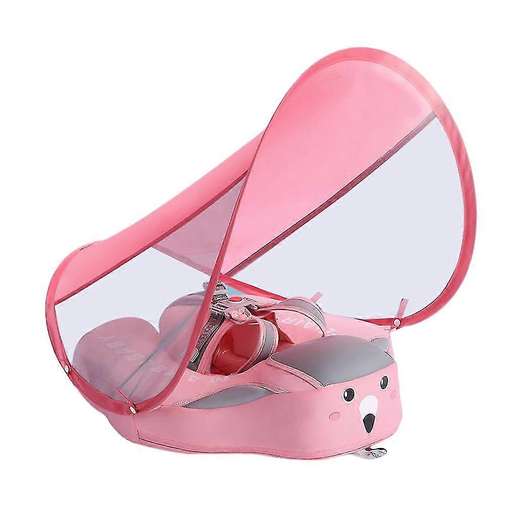 مدربو السباحة الذكية المتميزة مع مظلة الشمس بدون تضخم مانع للتسرب خواتم سباحة للأطفال