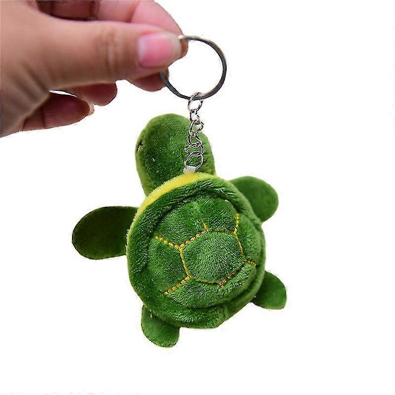 Mini Cartoon Little Turtle Plush Toy Small Pendant Turtle Key Chain Bag Jewelry