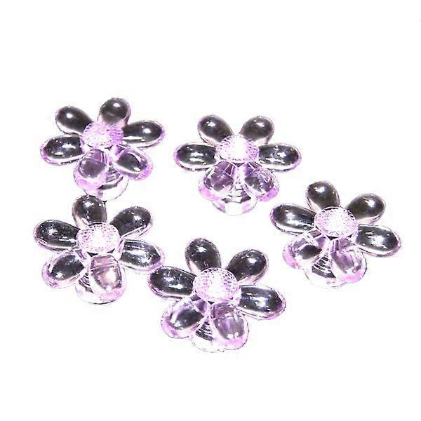 5pcs Sunflower Design Drawer Pull Door Cabinet Knob Handle