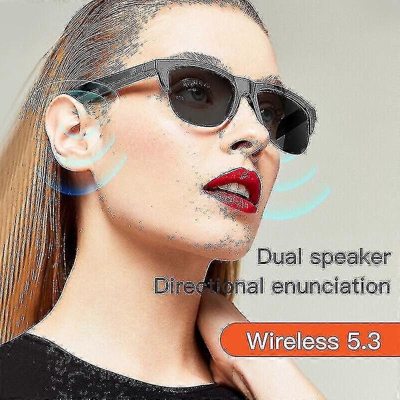 Bluetooth Glasses F06 Smart Bluetooth Sunglasses Open-ear Stereo