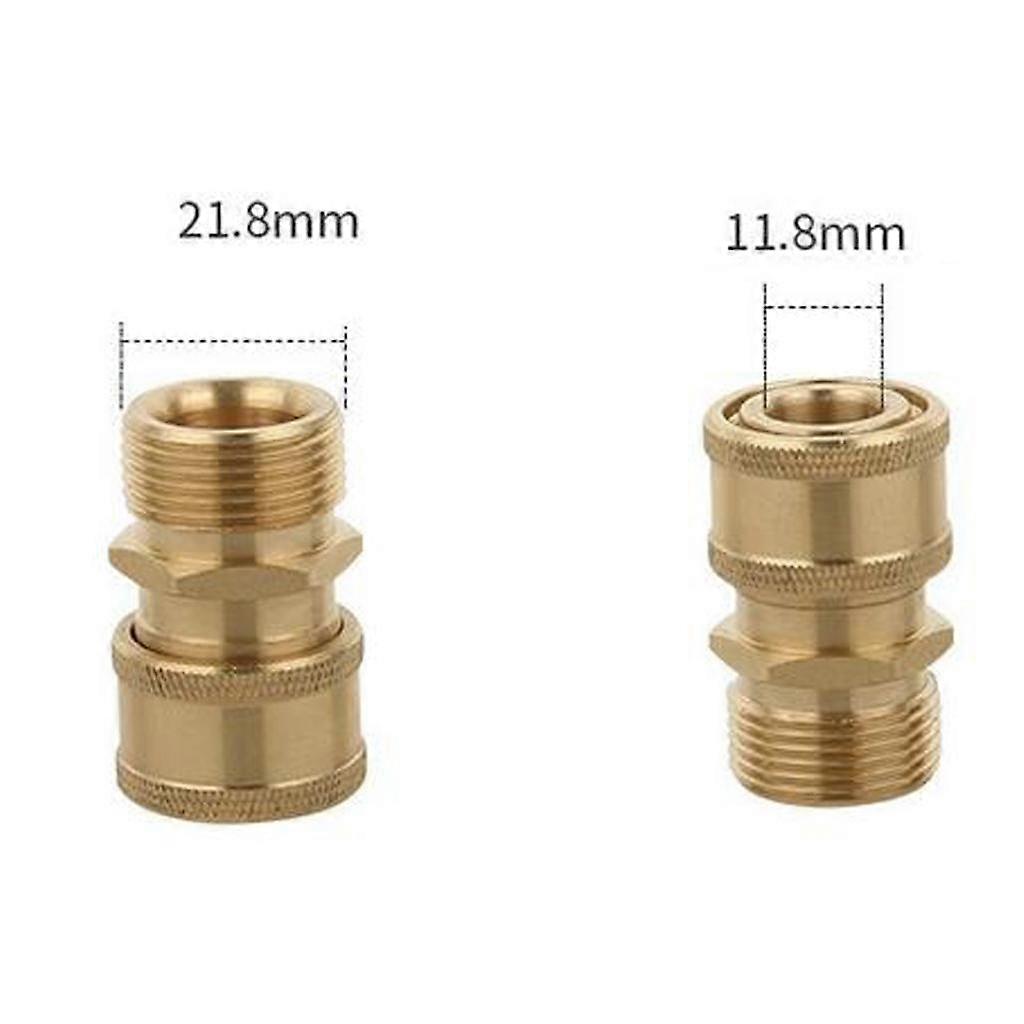 3x High Pressure Cleaner Quick Coupling Easy Connect Fitting 10