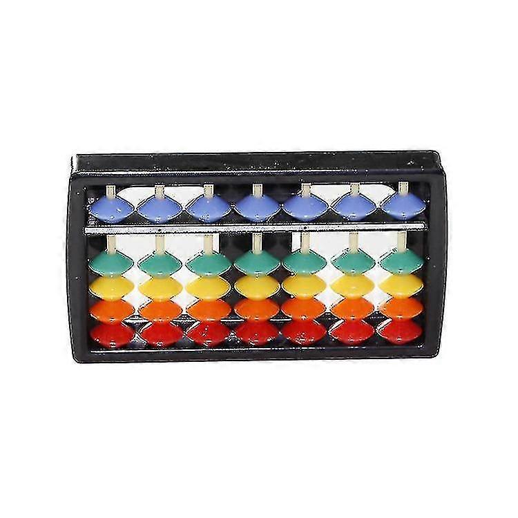 7-speed Colourful Abacus Student Classroom Simulation Beadboard Toy