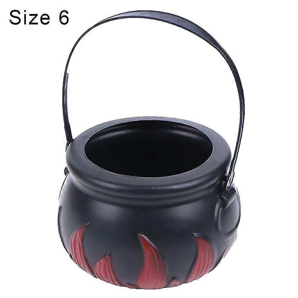 هالوين حلوى وعاء الساحرة مزحة لعبة زخرفة الجدة مرجل دلو حزب ديكور تي