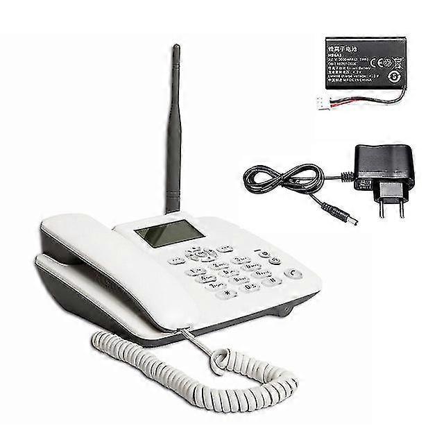 固定ワイヤレス電話 4 g デスクトップ電話サポート gsm 850/900/1800/1900mhz sim カード コードレス電話 アンテナ無線時計
