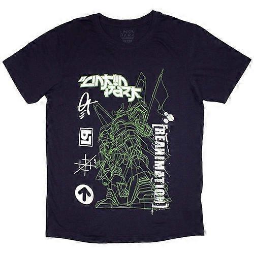 Linkin Park Unisex Adult Reanimation Robot Sketch T-Shirt