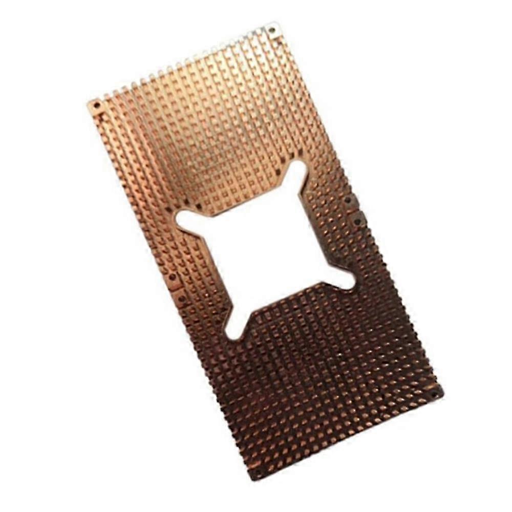 RTX 3060 3080 3090 Backplane Pure Copper Heat Sink Graphics Card Memory Auxiliary Radiator 90X180X2