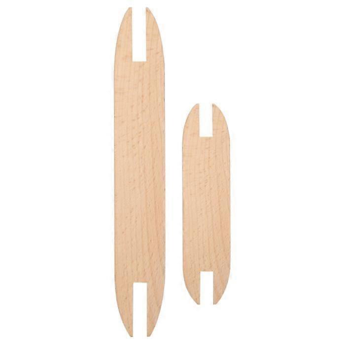 Holzwebschiffchen Webschiffchen Webschiffchen, Holzschiffchen, langlebige 2 Stück zum Stricken von Kurzwaren