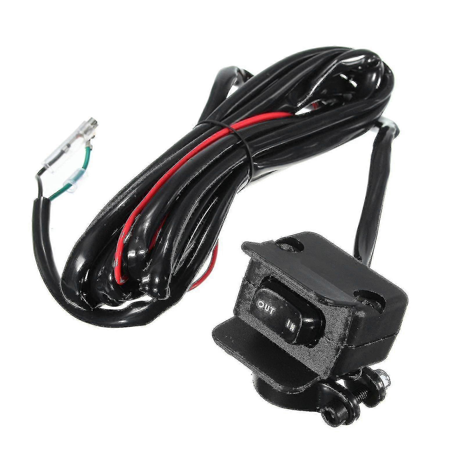 Waterproof Atv/utv Handlebar Replacement Cables Winch Rocker Switch Winches