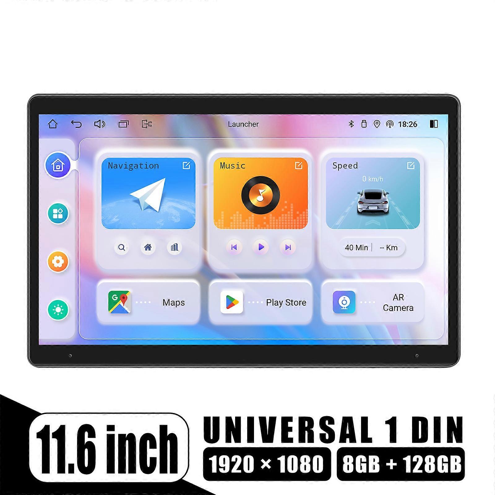 JOYING neuestes Auto Intelligentes System Multimedia-Player unterstützt AR-Kamera Carplay Android Auto Wireless mit schwebendem Bildschirm