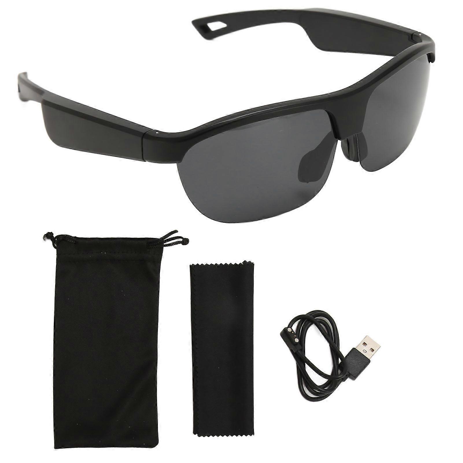 Smart Glasses Bluetooth 5.0 Built-in Mic Speaker Hands-Free Calls for Smart Devices