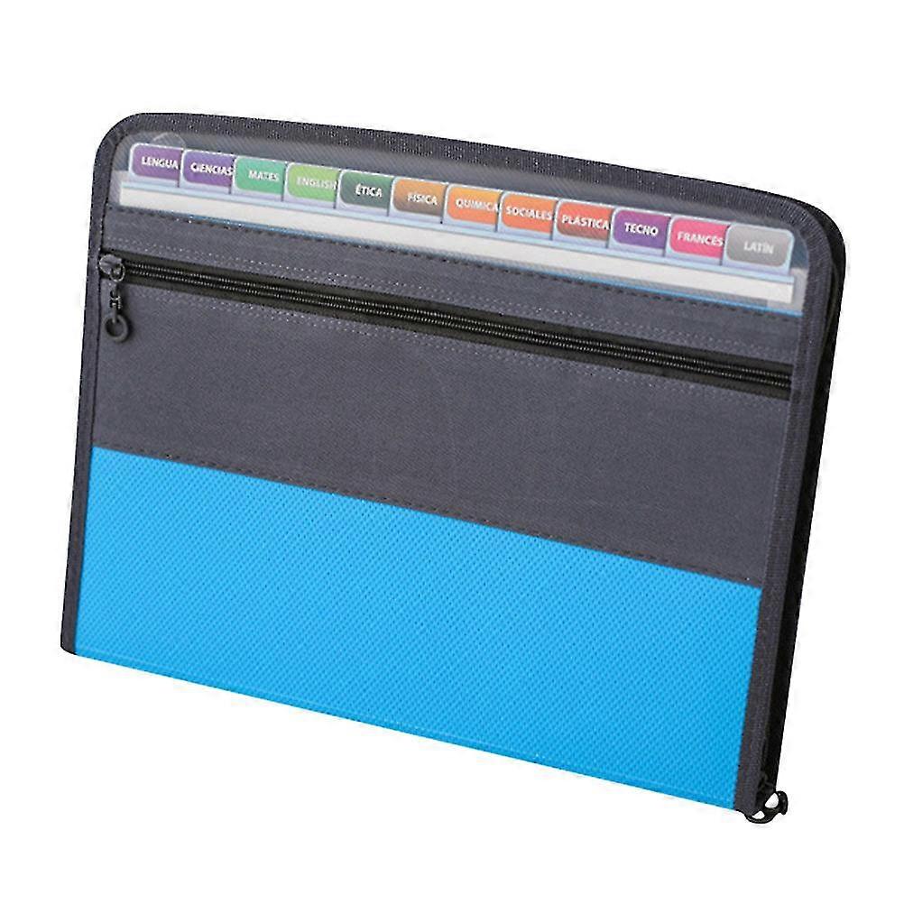 13 Pockets File Folder Multi-layer Document Folder A4 File Organizer For School