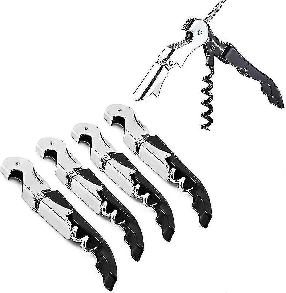 5 Sets Of Corkscrews, Wine Openers, Waiter Corkscrews And Foil Cutters-c