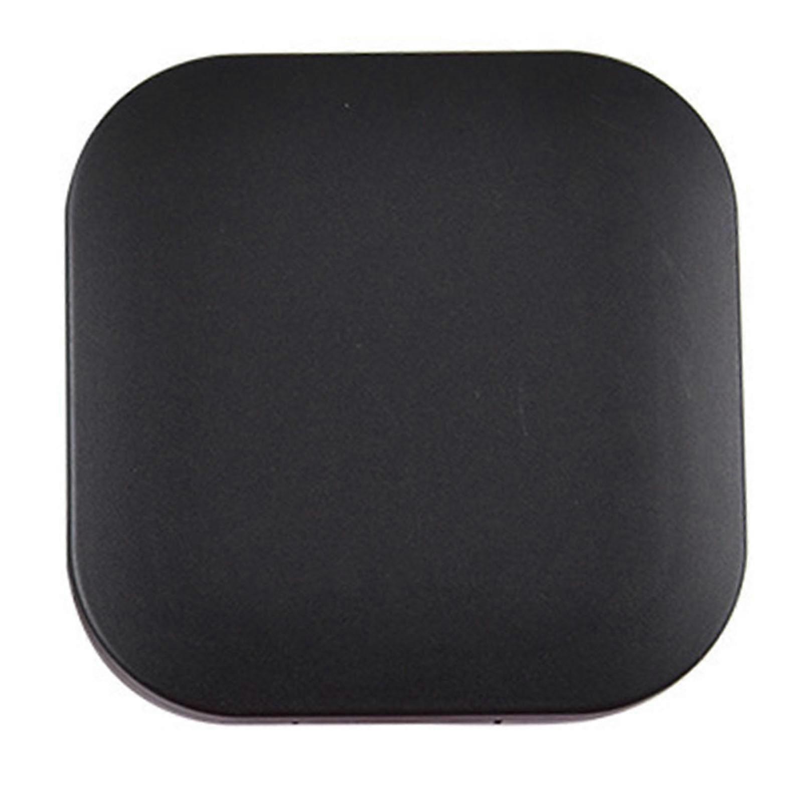 Portable Black Square Contact Lens Case - Leak-proof Plastic, Dustproof