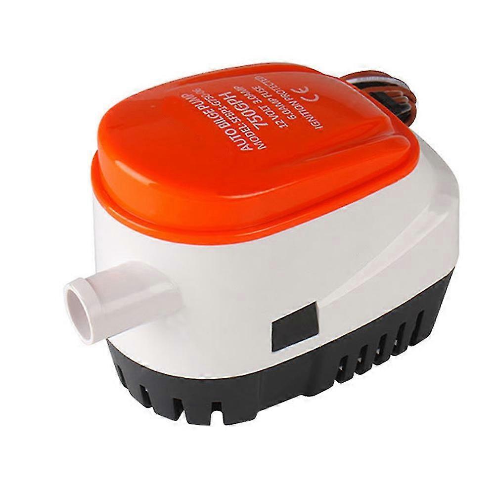 12v Dc Bilge Pump Fully Automatic Switch Electric Small Submersible Pump 750gph Big Drainage Pump