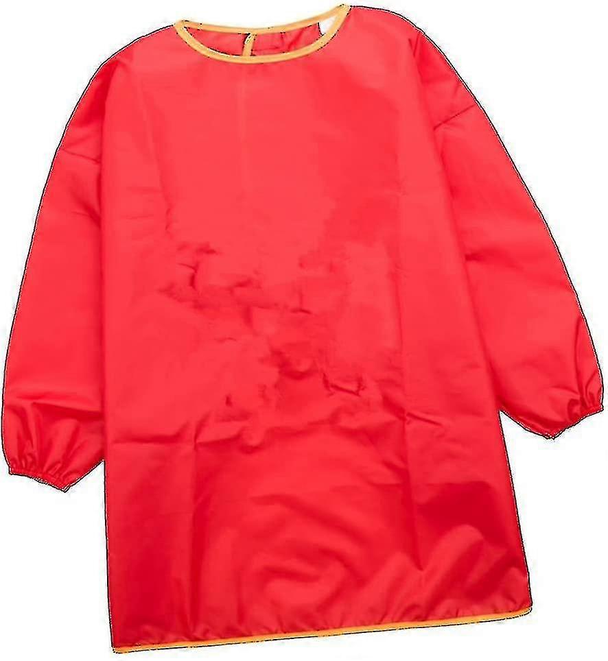 Børnemaleri Smock,børns forklæde,hagesmæk blå, S G