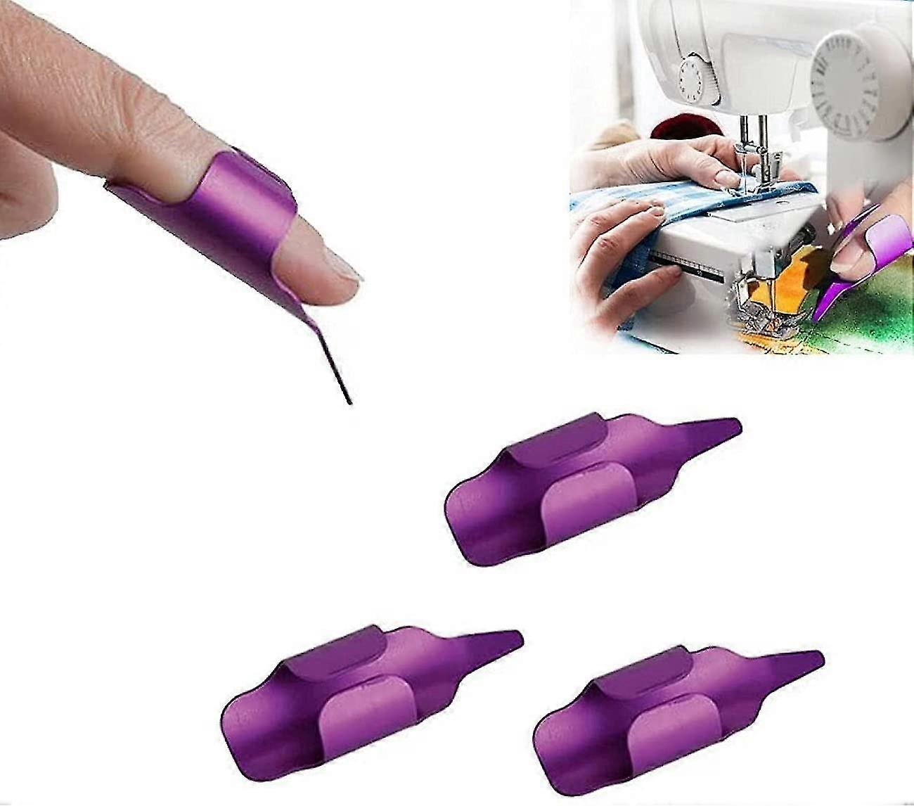 3pcs Sewing Finger Thing Pusher,fingerthing Thread Controller,sewing Fabric Ironing Tool