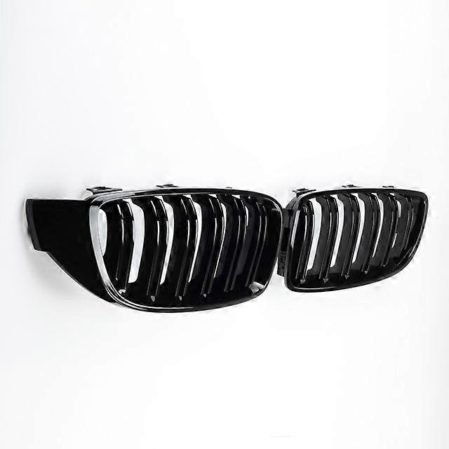 Gloss Black Kidney Grille Dual Slat – For BMW 4 Series F32 F33 F36 F82 F80 M4