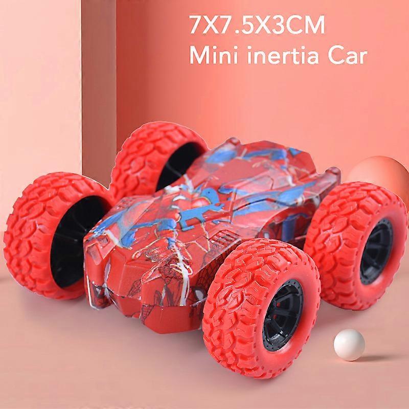 Mini Inertia Car Toys For Children Collision Automatic Turnover Double-Sided Running Car Toy Boys And Girls Fun Interactive Toys