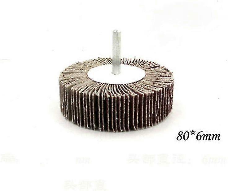 5 Pack 80mm Flap Sander With 80mm Disc For Rotary Tools